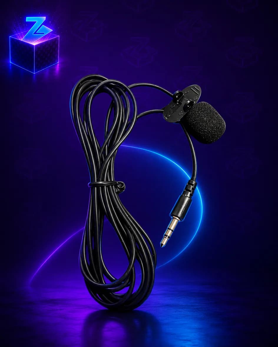 میکروفون یقهای Lavalier، تصویر 1 از 2