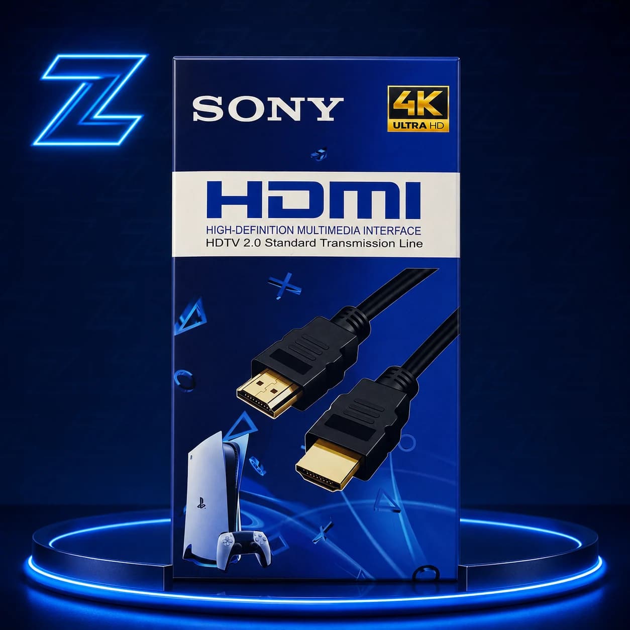 کابل HDMI ۱.۵ متری PVC 4K