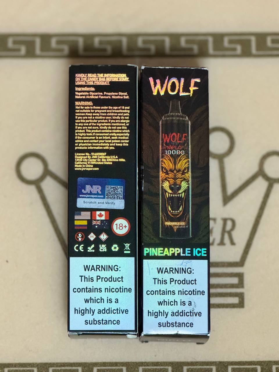 ویپ JNR Wolf