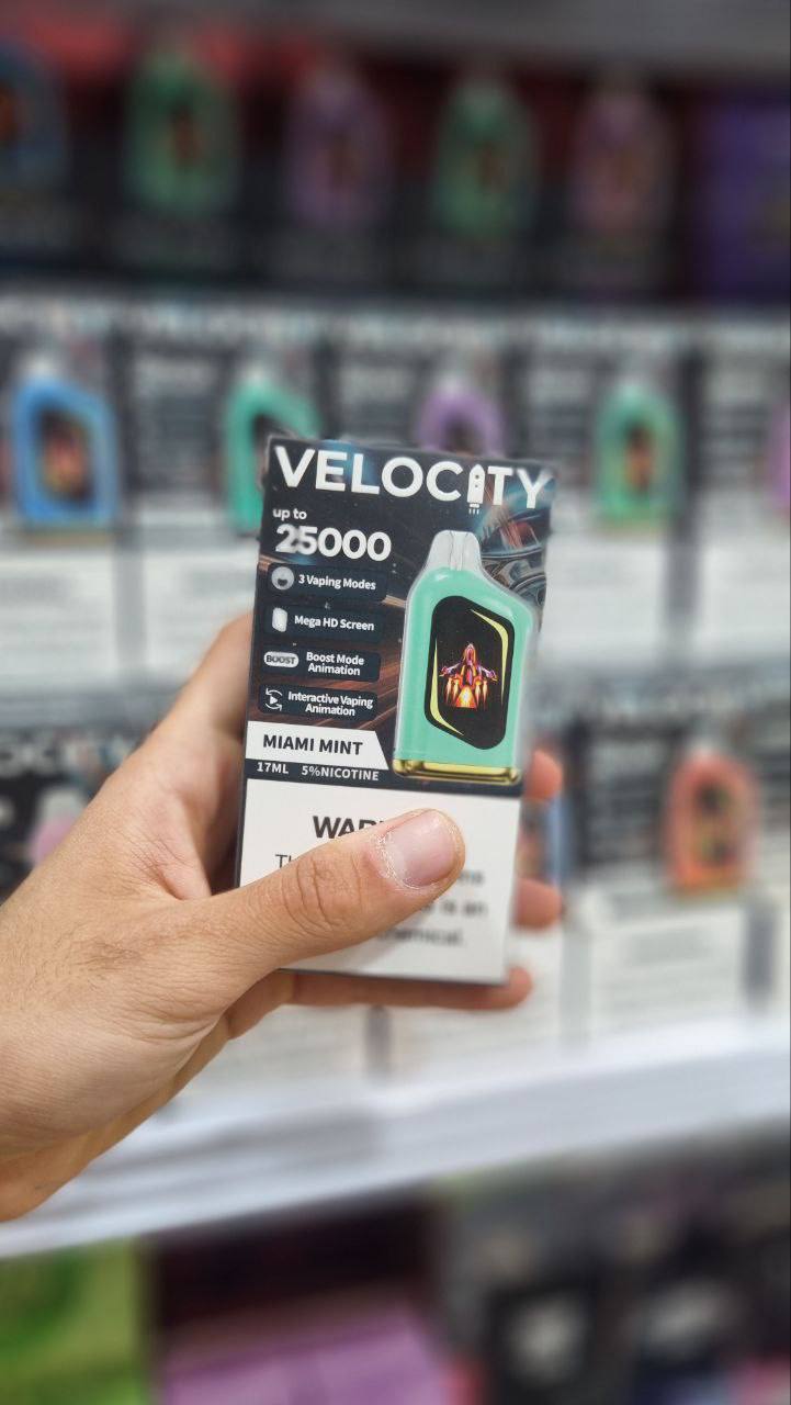 ویپ Velocity 25000 طعم‌های متنوع