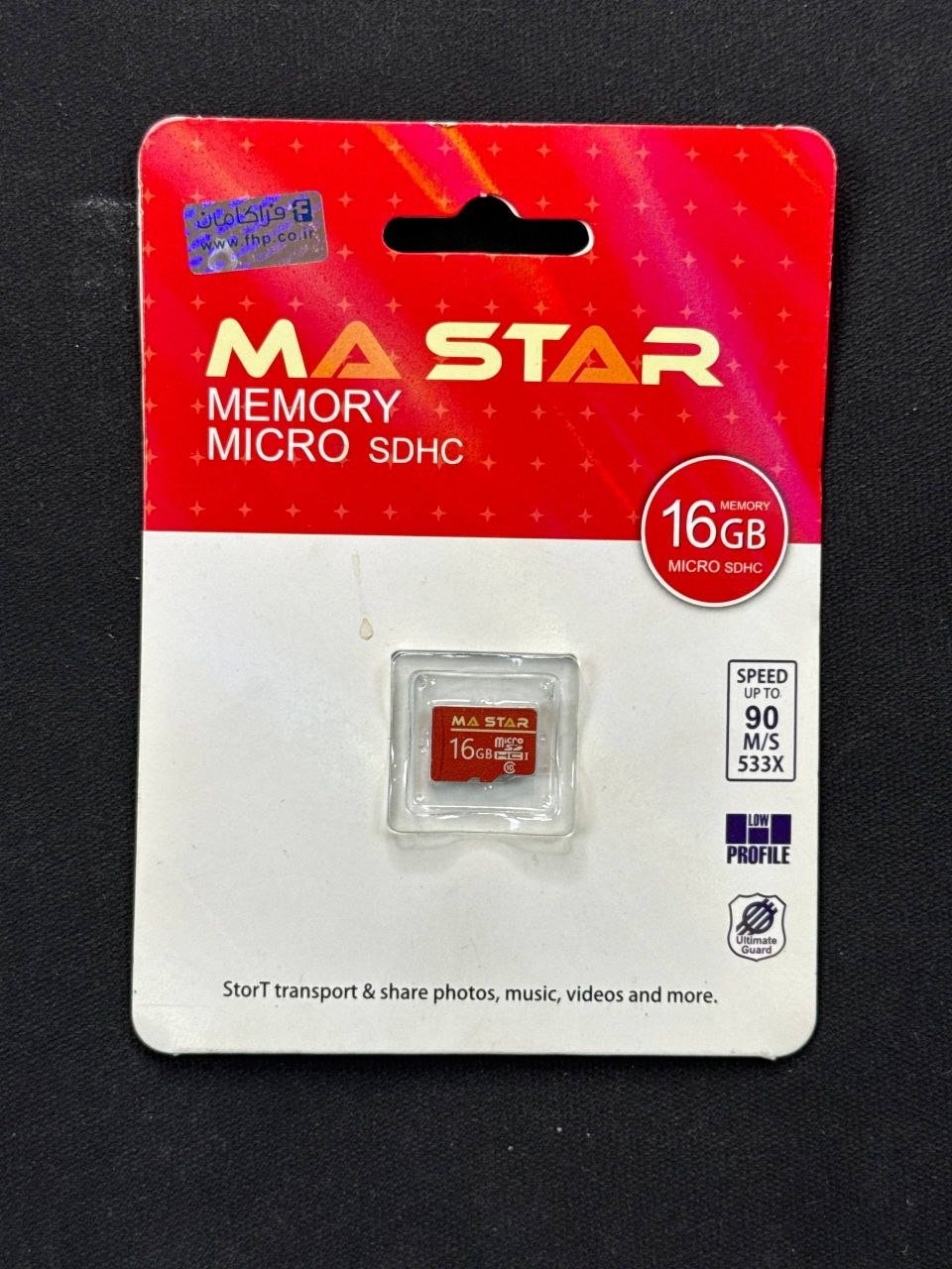 کارت حافظه Ma Star MicroSD ظرفیت 16GB