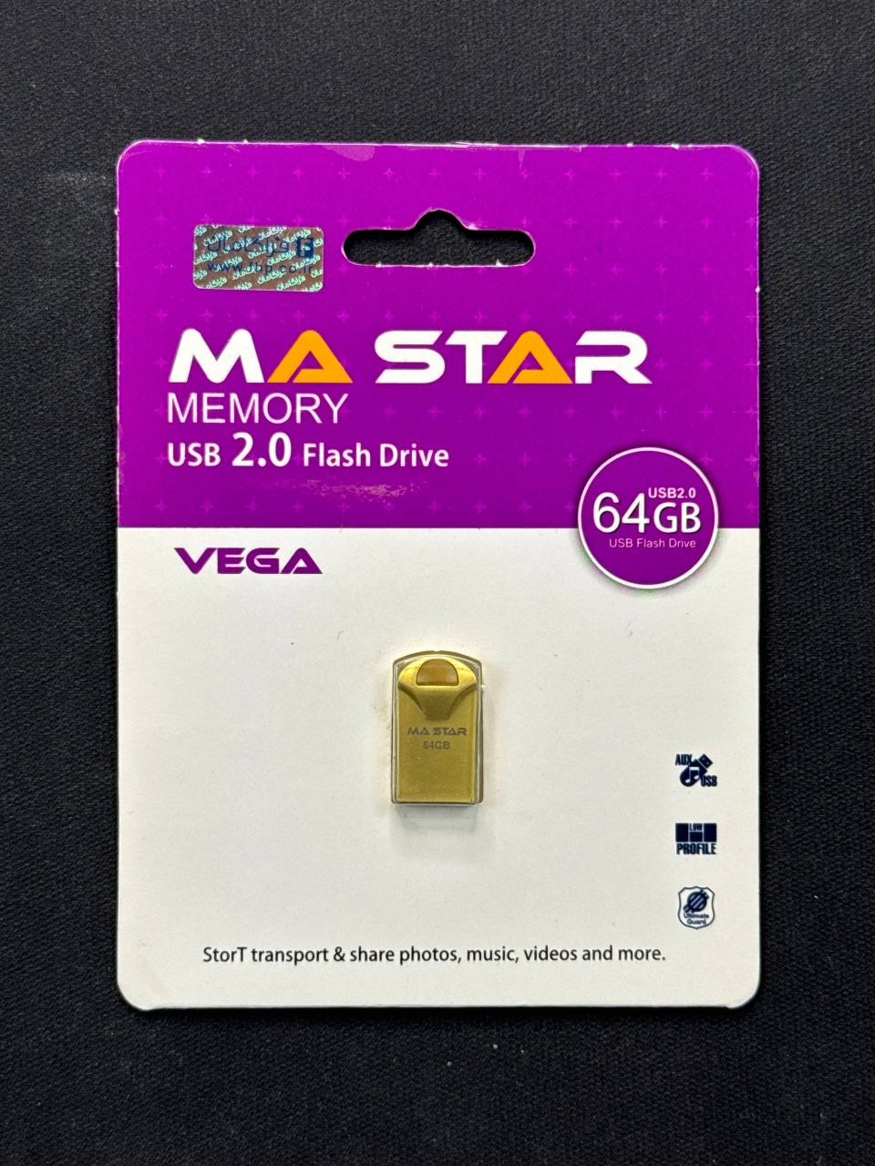 فلش مموری Ma Star USB 2.0 ظرفیت 64GB