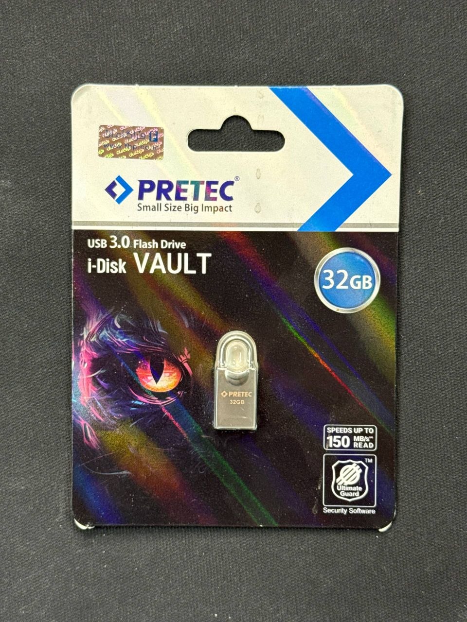 فلش مموری Pretec i-Disk Vault ظرفیت 32GB