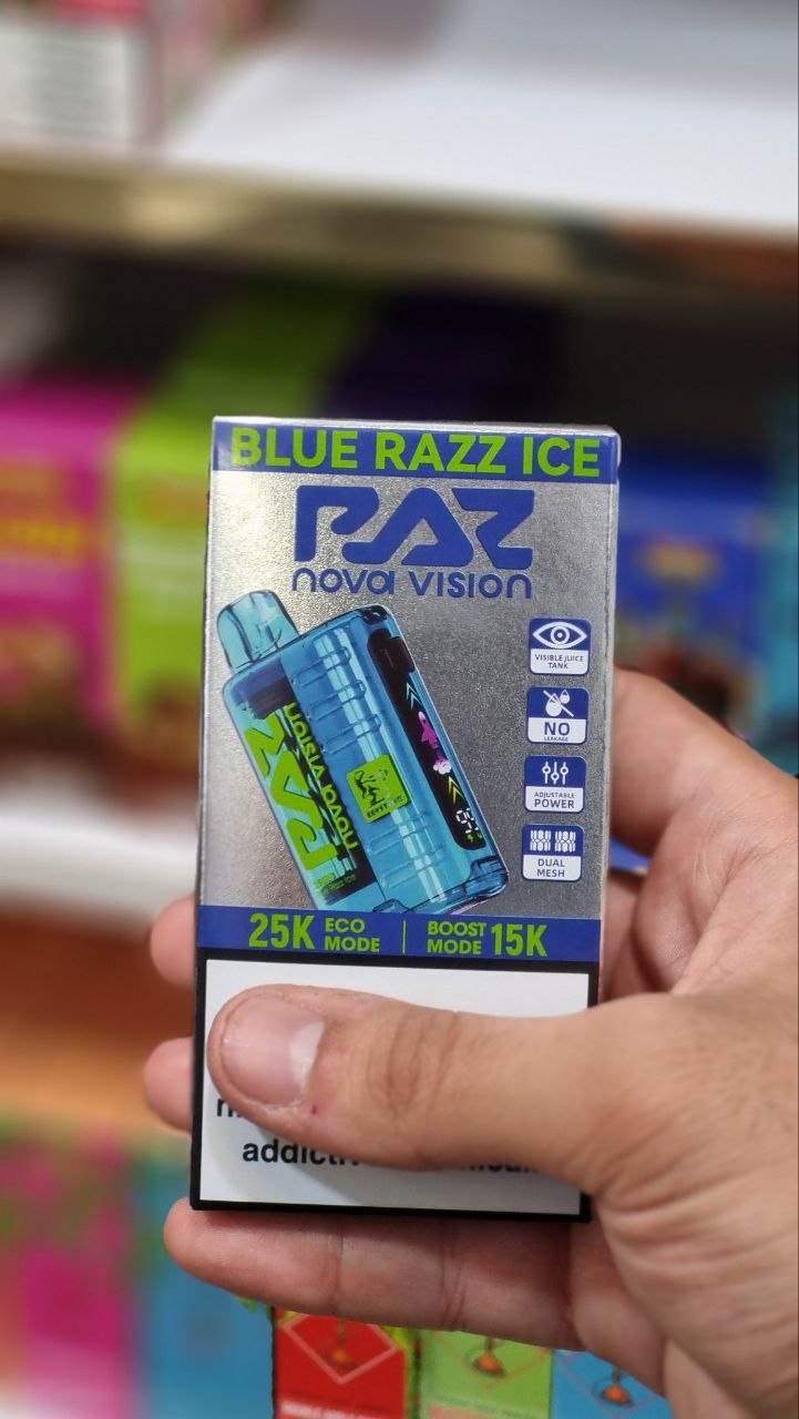 ویپ RAZ Blue Razz Ice