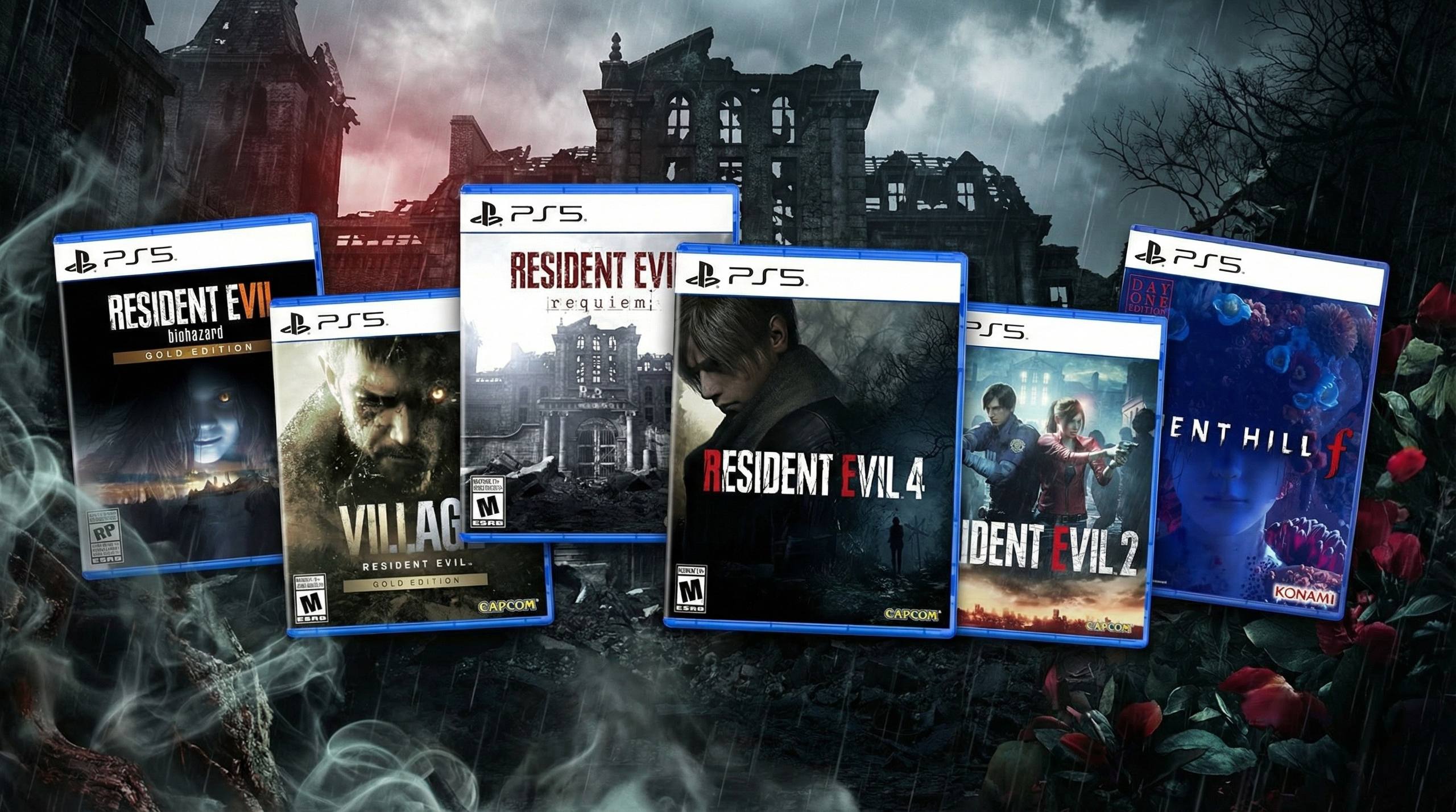 کالکشن بازی Resident Evil برای پلیاستیشن