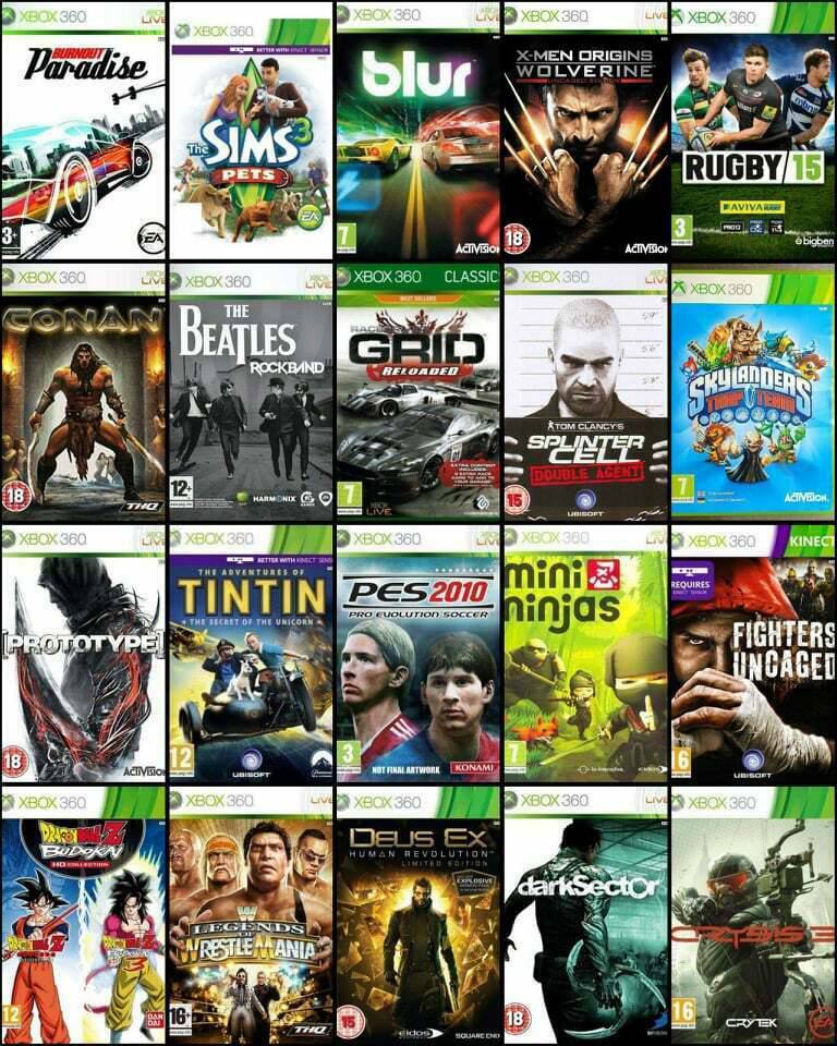 کالکشن بازی PS و Xbox
