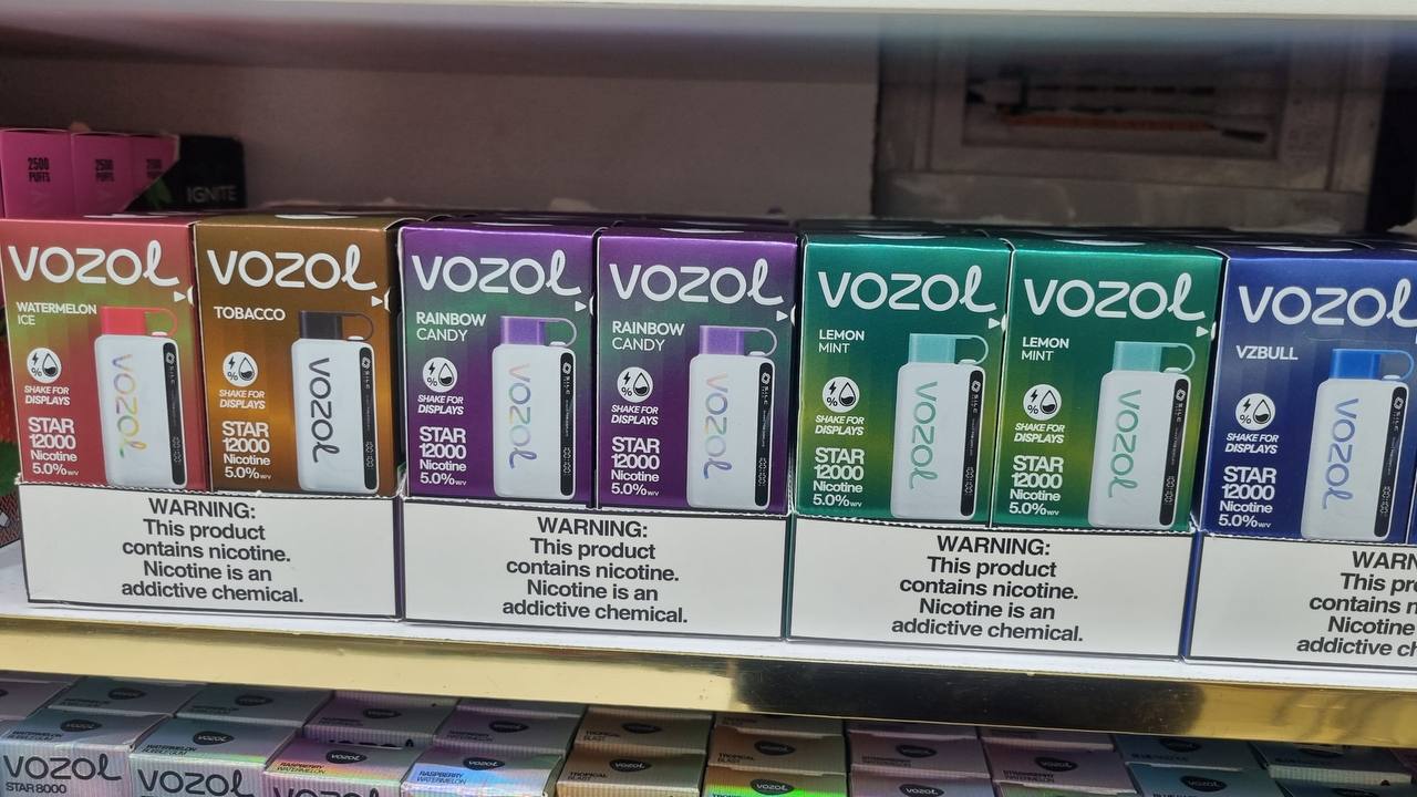 ویترین Vozol رنگی