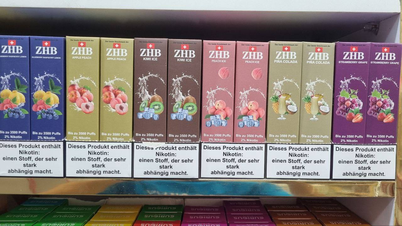 ویترین ZIIB و ویپهای مشابه