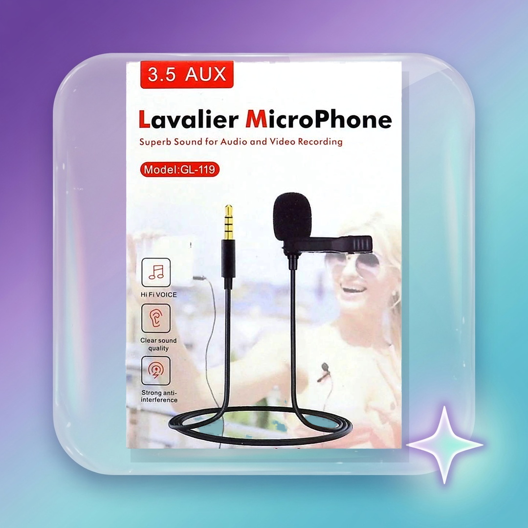 میکروفون یقه‌ای Lavalier