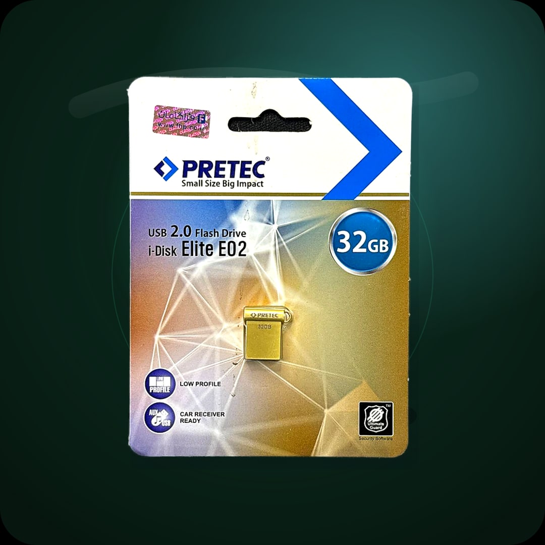 فلش مموری Pretec i-Disk Elite E02 ظرفیت 32GB