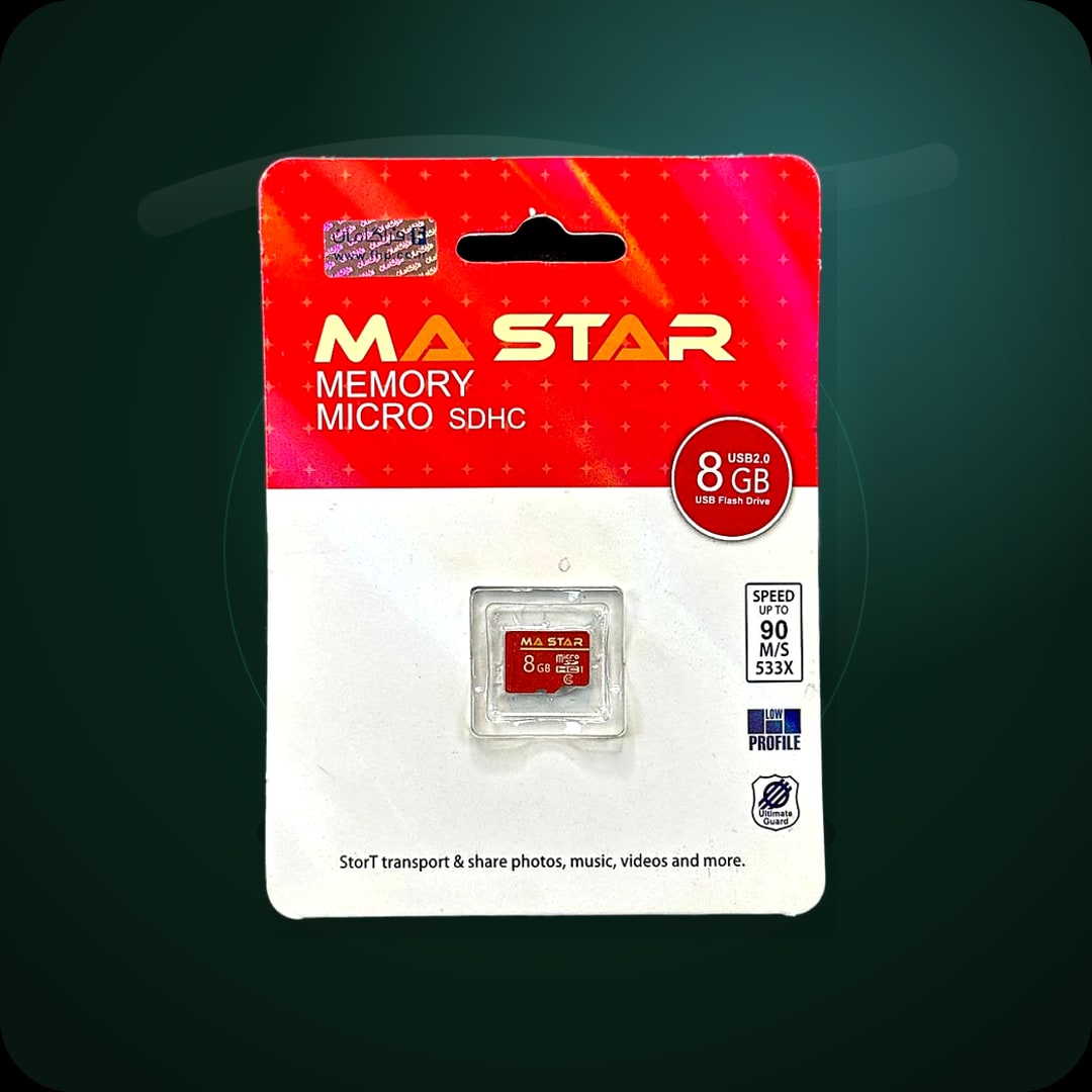 کارت حافظه Ma Star MicroSD ظرفیت 8GB