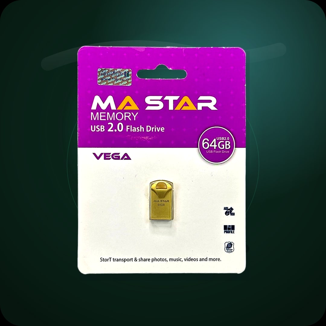 فلش مموری Ma Star USB 2.0 ظرفیت 64GB