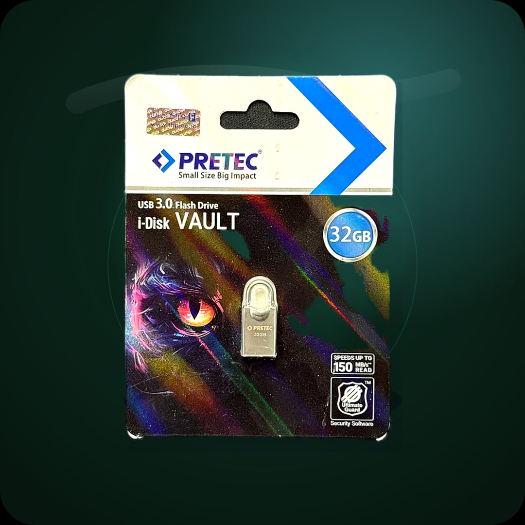 فلش مموری Pretec i-Disk Vault ظرفیت 32GB