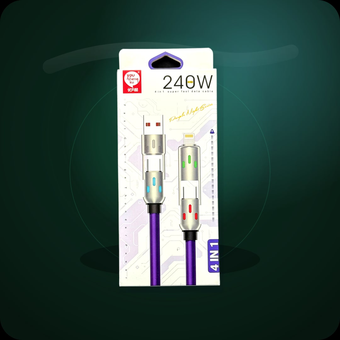 کابل 240W چهار در یک