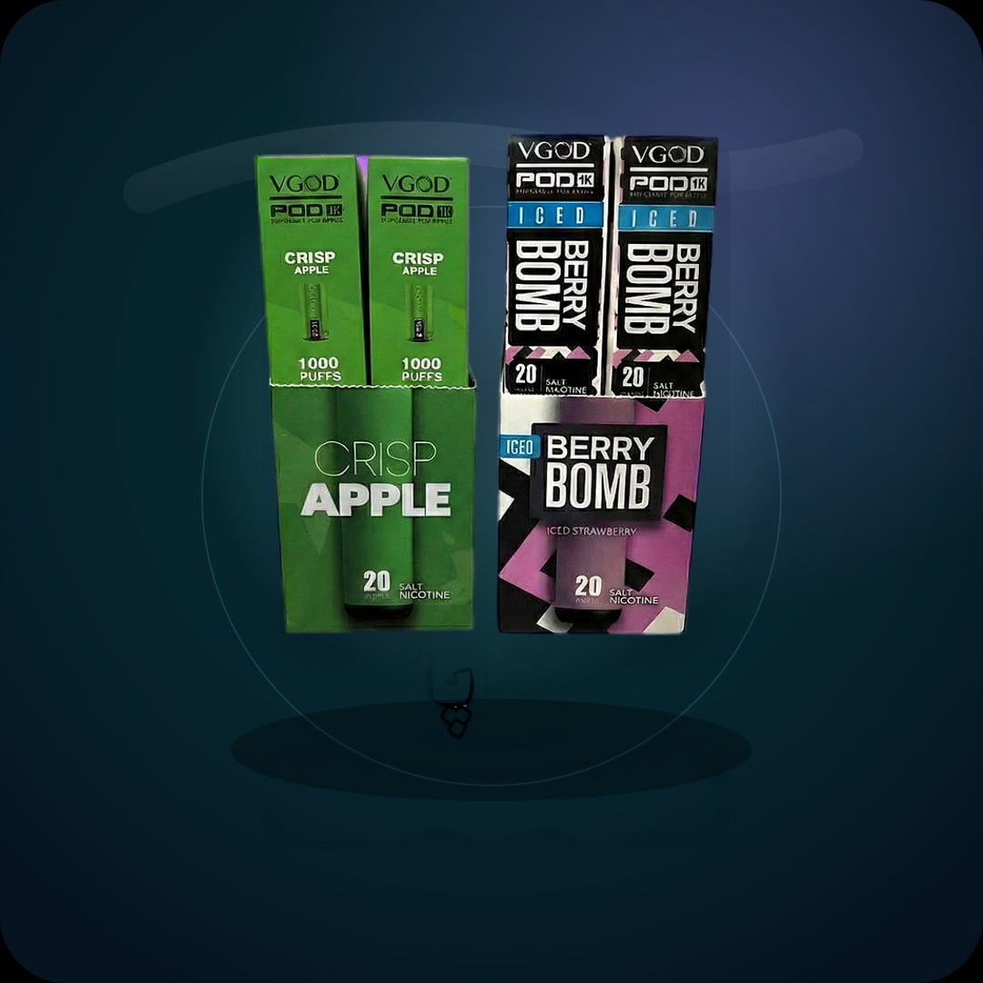 ویپ VGOD Berry Bomb و Crisp Apple